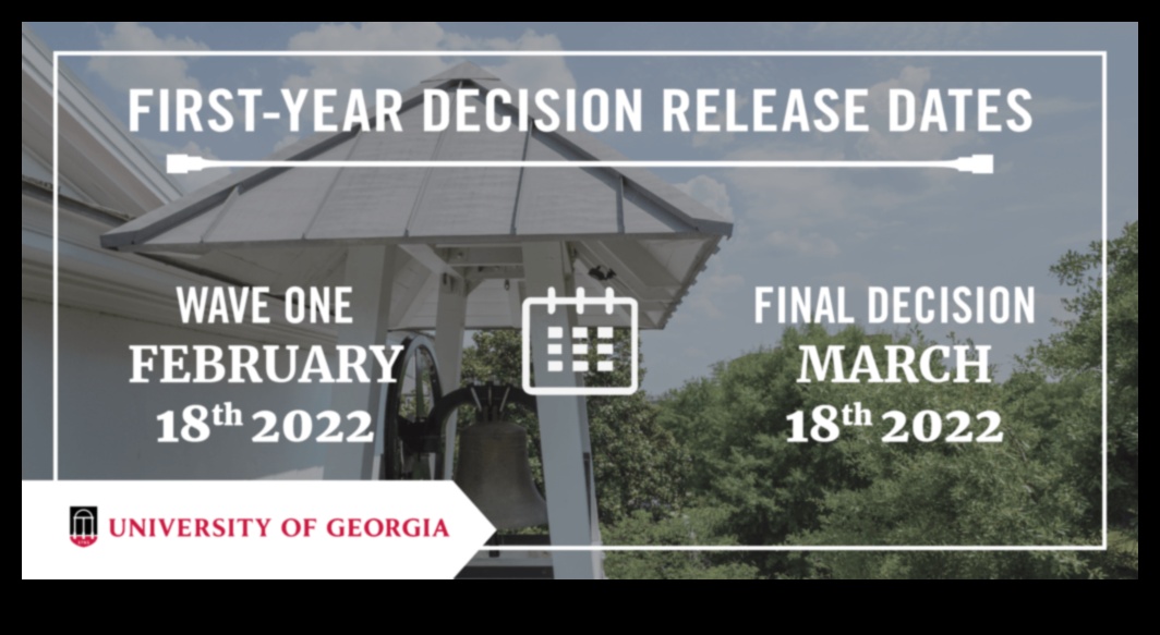 UGA Admission Decisions When Will They Be Released 1